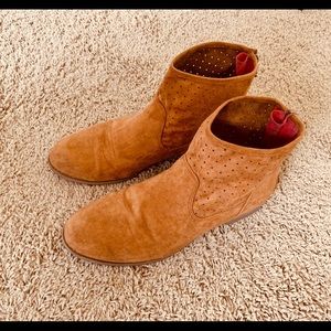 Faux Suede Booties